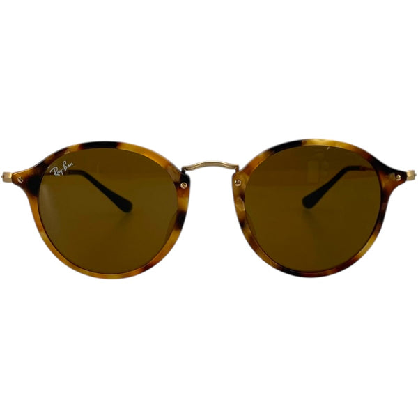 レイバン Ray Ban サングラス RB2447-F/49□21 ブラウン プラスチック ユニセックス サングラス