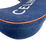 セリーヌ CELINE アヴァバッグ 193952 ブルー　ゴールド金具 デニムジャンバス レディース ショルダーバッグ