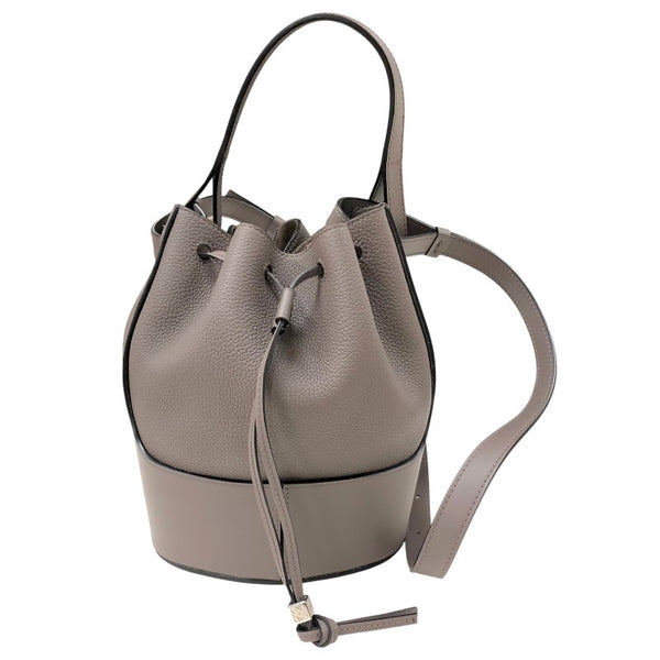 ロエベ LOEWE バルーンバッグ スモール グレー カーフ レディース ショルダーバッグ