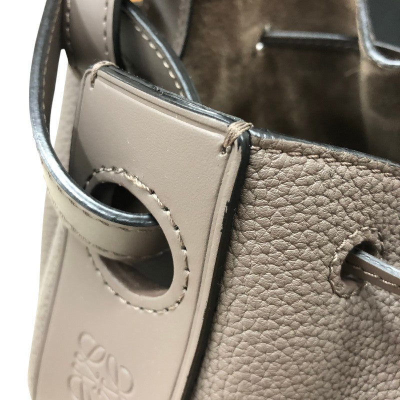 ロエベ LOEWE バルーンバッグ スモール グレー カーフ レディース ショルダーバッグ