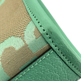 グッチ GUCCI ジャンボGG ミニトート 671623 グリーン/ベージュ ジャンボGGキャンバス レディース ショルダーバッグ