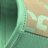 グッチ GUCCI ジャンボGG ミニトート 671623 グリーン/ベージュ ジャンボGGキャンバス レディース ショルダーバッグ