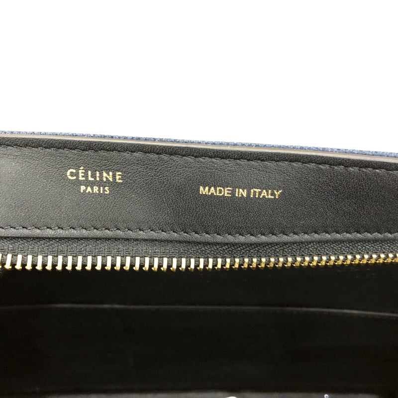 セリーヌ CELINE トラペーズ スモール 174683 ブラック・ネイビー・ベージュ カーフ・キャンバス ユニセックス ショルダーバッグ