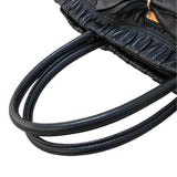 プラダ PRADA リボントートバッグ BN1932 ブラック 　ゴールド金具 ナッパレザー レディース トートバッグ