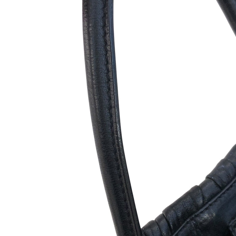 プラダ PRADA リボントートバッグ BN1932 ブラック 　ゴールド金具 ナッパレザー レディース トートバッグ