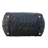 プラダ PRADA リボントートバッグ BN1932 ブラック 　ゴールド金具 ナッパレザー レディース トートバッグ