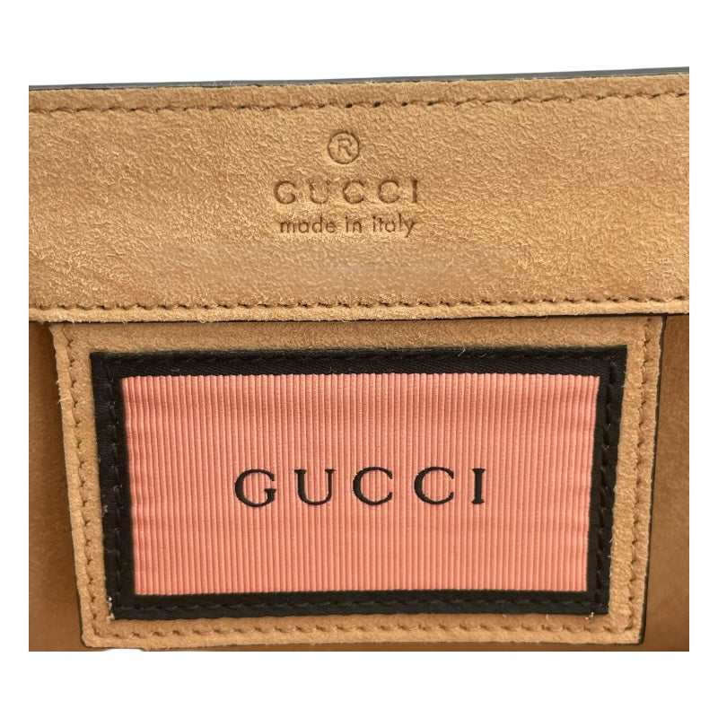 グッチ GUCCI グッチゴースト トートバッグ 414476 ブラック レザー レディース ショルダーバッグ