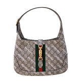 グッチ GUCCI ジャッキー1961 2WAY バレンシアガコラボ 63670 ベージュ ゴールド金具 GGスプリーム レディース ハンドバッグ