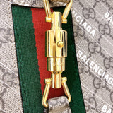 グッチ GUCCI ジャッキー1961 2WAY バレンシアガコラボ 63670 ベージュ ゴールド金具 GGスプリーム レディース ハンドバッグ