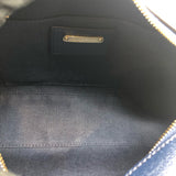 グッチ GUCCI GGカレイドショルダーバッグ 476466 ネイビー/イエロー PVCコーティングキャンバス/レザー レディース ショルダーバッグ