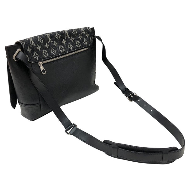 ルイ・ヴィトン LOUIS VUITTON ブサス・トーキョー NIGOコラボ M45971 ノワール モノグラム・デニム メンズ ショルダーバッグ