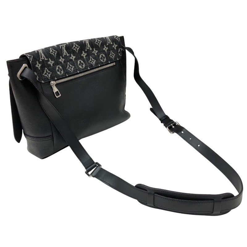 ルイ・ヴィトン LOUIS VUITTON ブサス・トーキョー NIGOコラボ M45971 ノワール モノグラム・デニム メンズ ショルダーバッグ