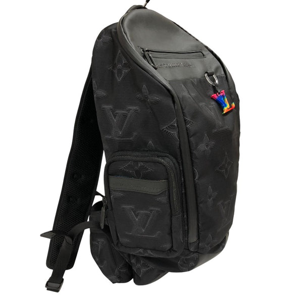 ルイ・ヴィトン LOUIS VUITTON マウンテン バックパック M45603 ブラック ナイロン/カーフ レディース リュック・デイパック