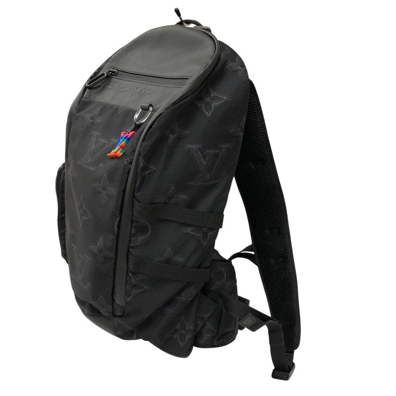 ルイ・ヴィトン LOUIS VUITTON マウンテン バックパック M45603 ブラック ナイロン/カーフ レディース リュック・デイパック