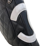 シャネル CHANEL カンボンショルダーバッグミディアム A25178 ブラック・シルバー金具 ラム レディース ショルダーバッグ