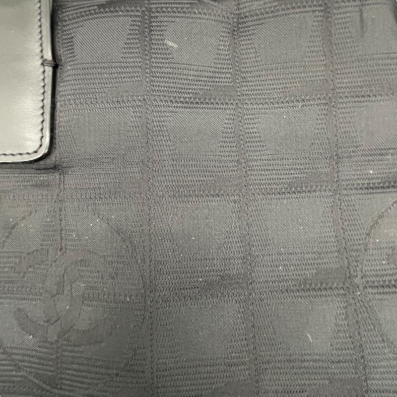 シャネル CHANEL ニュートラベルライン トート MM A15991　10番台 ブラック ナイロンジャガード レディース トートバッグ