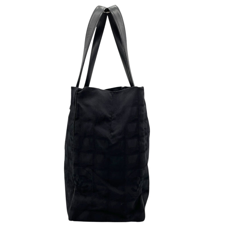 シャネル CHANEL ニュートラベルライン トート MM A15991　10番台 ブラック ナイロンジャガード レディース トートバッグ