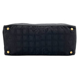 シャネル CHANEL ニュートラベルライン トート MM A15991　10番台 ブラック ナイロンジャガード レディース トートバッグ