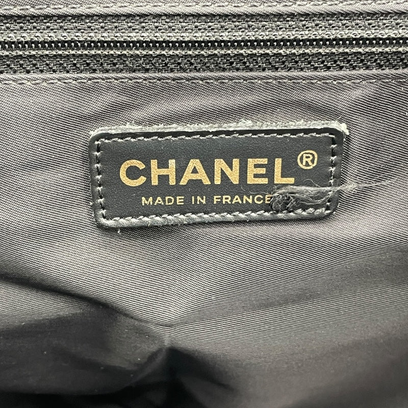 シャネル CHANEL ニュートラベルライン トート MM A15991　10番台 ブラック ナイロンジャガード レディース トートバッグ