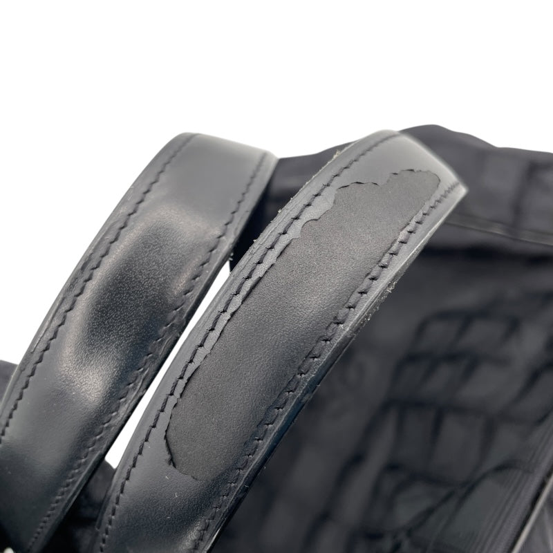 シャネル CHANEL ニュートラベルライン トート MM A15991　10番台 ブラック ナイロンジャガード レディース トートバッグ