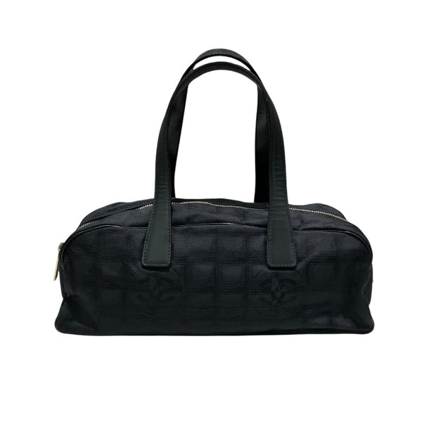 シャネル CHANEL ニュートラベルラインミニボストンバッグ A15828 ブラック ナイロン レディース ボストンバッグ