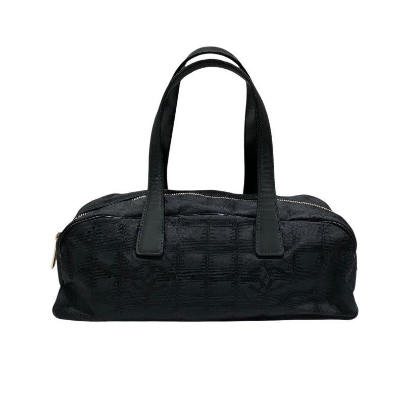 シャネル CHANEL ニュートラベルラインミニボストンバッグ A15828 ブラック ナイロン レディース ボストンバッグ