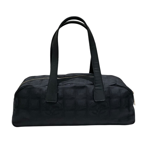 シャネル CHANEL ニュートラベルラインミニボストンバッグ A15828 ブラック ナイロン レディース ボストンバッグ