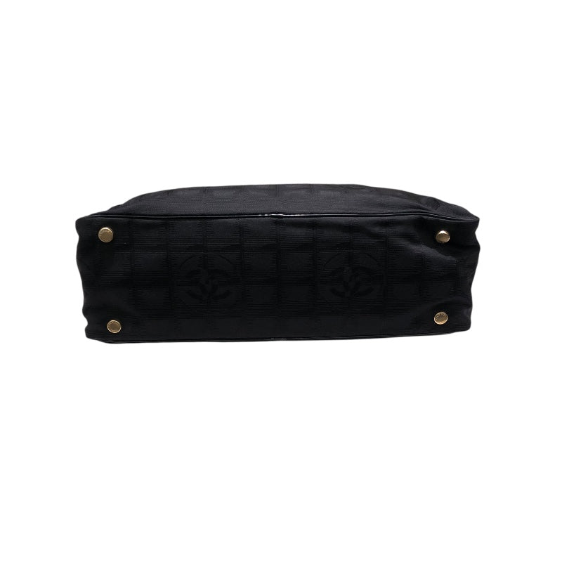 シャネル CHANEL ニュートラベルラインミニボストンバッグ A15828 ブラック ナイロン レディース ボストンバッグ