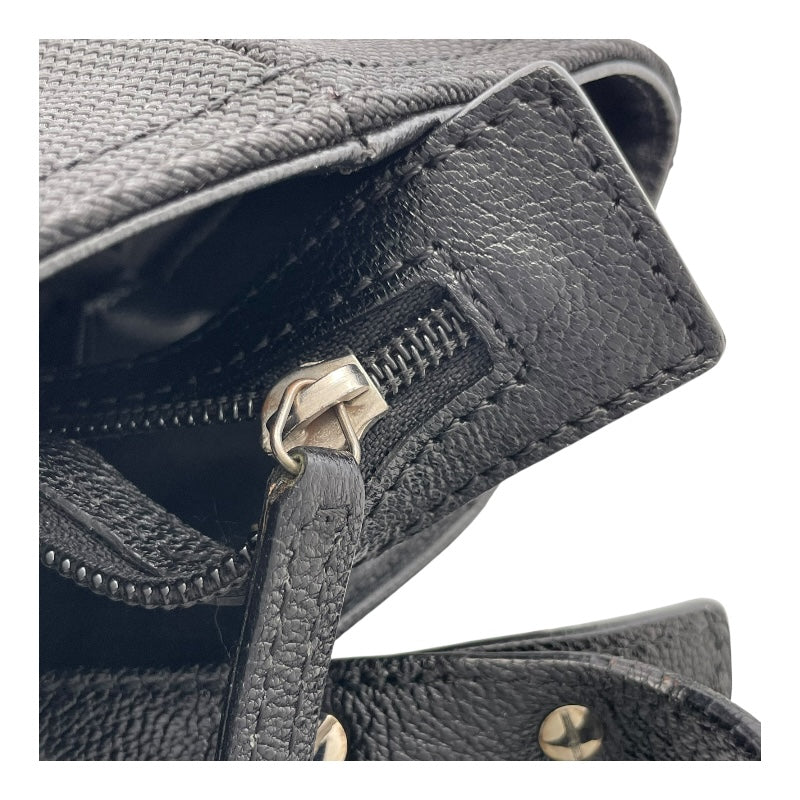 シャネル CHANEL パリビアリッツトートGM A34210 11番台 ブラック SV金具 コーディングキャンバス ユニセックス トートバッグ