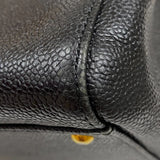 シャネル CHANEL ココマーク チェーントートバッグ A01804 5番台 ブラック ゴールド金具 キャビアスキン レディース ショルダーバッグ