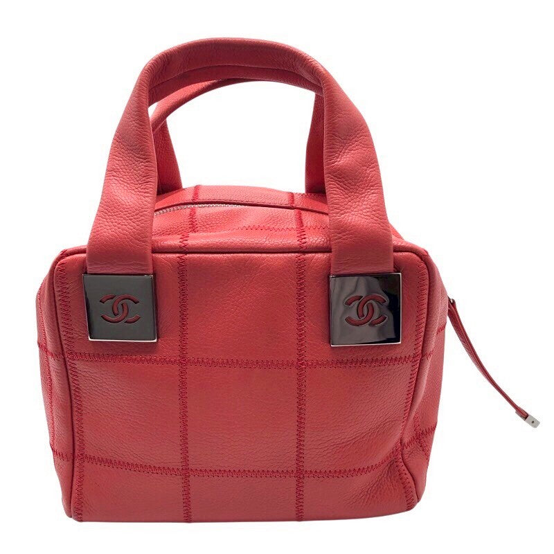 シャネル CHANEL チョコバーハンドバッグ A24184 キャビアスキン レディース ハンドバッグ