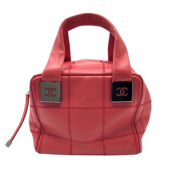 シャネル CHANEL チョコバーハンドバッグ A24184 キャビアスキン レディース ハンドバッグ