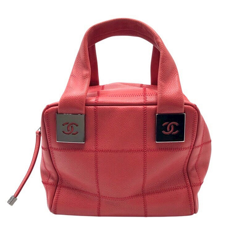 シャネル CHANEL チョコバーハンドバッグ A24184 キャビアスキン レディース ハンドバッグ