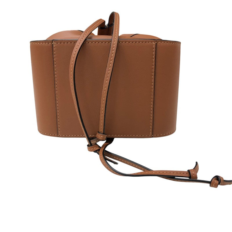 ロエベ LOEWE ハンモック ドローストリングスバッグ ミニ 314.30.V07 タン カーフ レディース ショルダーバッグ