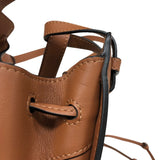 ロエベ LOEWE ハンモック ドローストリングスバッグ ミニ 314.30.V07 タン カーフ レディース ショルダーバッグ