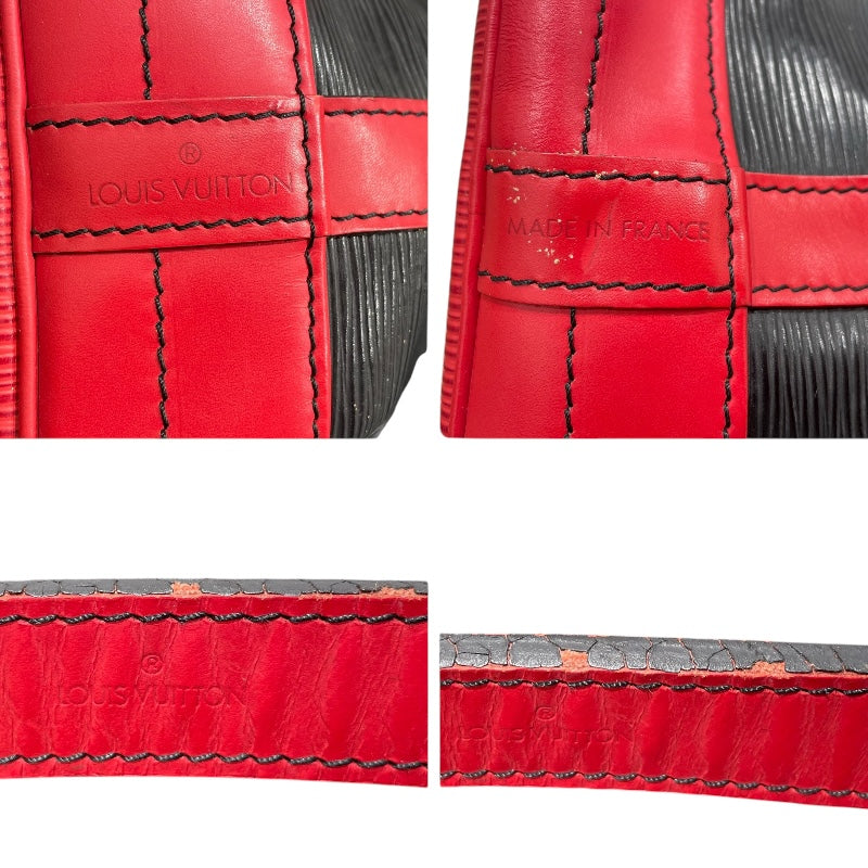 ルイ・ヴィトン LOUIS VUITTON ノエ M44017 ブラック/レッド エピ ユニセックス ショルダーバッグ