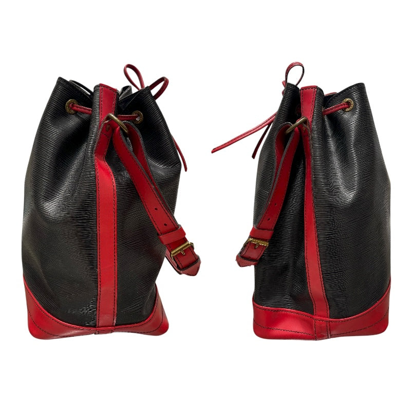 ルイ・ヴィトン LOUIS VUITTON ノエ M44017 ブラック/レッド エピ ユニセックス ショルダーバッグ