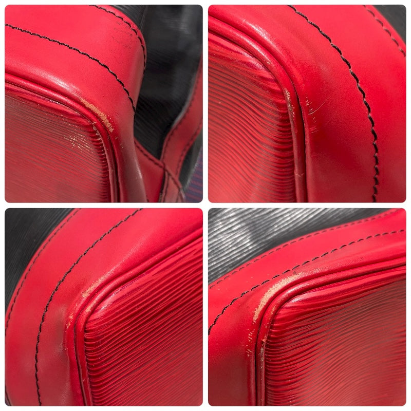 ルイ・ヴィトン LOUIS VUITTON ノエ M44017 ブラック/レッド エピ ユニセックス ショルダーバッグ