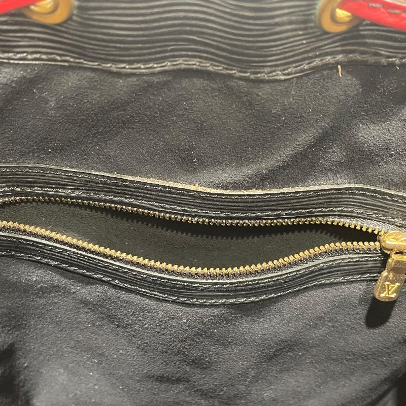 ルイ・ヴィトン LOUIS VUITTON ノエ M44017 ブラック/レッド エピ ユニセックス ショルダーバッグ
