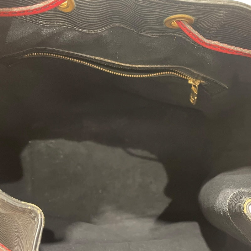 ルイ・ヴィトン LOUIS VUITTON ノエ M44017 ブラック/レッド エピ ユニセックス ショルダーバッグ
