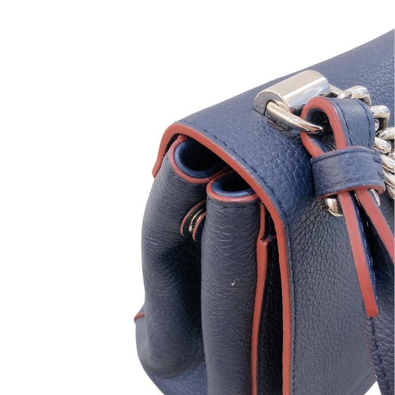 ルイ・ヴィトン LOUIS VUITTON ロックミー2BB M43391 ネイビー/レッド トリヨン レディース ショルダーバッグ