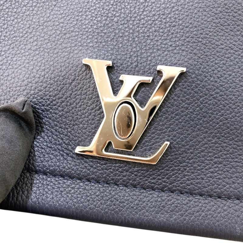 ルイ・ヴィトン LOUIS VUITTON ロックミー2BB M43391 ネイビー/レッド トリヨン レディース ショルダーバッグ