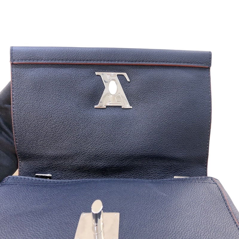 ルイ・ヴィトン LOUIS VUITTON ロックミー2BB M43391 ネイビー/レッド トリヨン レディース ショルダーバッグ