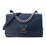 ルイ・ヴィトン LOUIS VUITTON ロックミー2BB M43391 ネイビー/レッド トリヨン レディース ショルダーバッグ