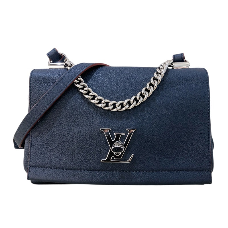 ルイ・ヴィトン LOUIS VUITTON ロックミー2BB M43391 ネイビー/レッド トリヨン レディース ショルダーバッグ