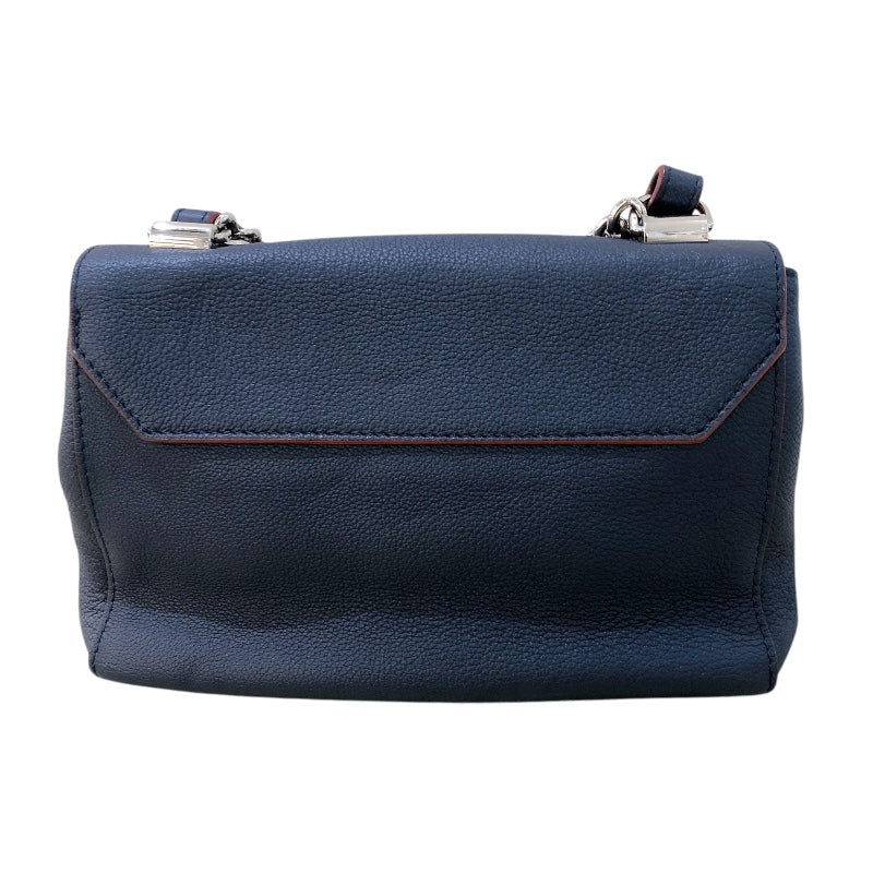 ルイ・ヴィトン LOUIS VUITTON ロックミー2BB M43391 ネイビー/レッド トリヨン レディース ショルダーバッグ