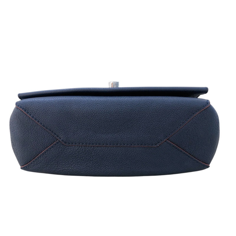 ルイ・ヴィトン LOUIS VUITTON ロックミー2BB M43391 ネイビー/レッド トリヨン レディース ショルダーバッグ