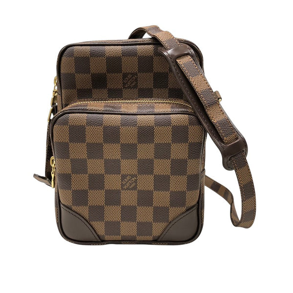 ルイ・ヴィトン LOUIS VUITTON アマゾン スペシャルオーダー N48074 ダミエ ダミエPVCコーティングキャンバス/レザー ユニセックス ショルダーバッグ