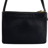 セリーヌ CELINE トリオ ラージ 171453 ブラック ラム レディース ショルダーバッグ