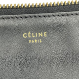 セリーヌ CELINE トリオ ラージ 171453 ブラック ラム レディース ショルダーバッグ